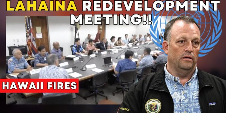 BREAKING!! PROOF of LAHAINA LAND GRAB