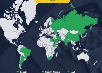 BRICS Adds Saudi Arabia, Iran, Argentina, Egypt, Ethiopia, and UAE And Will Now Control 80% of Global Oil.