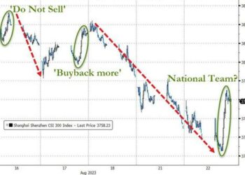 Beijing Unleashes ‘National Team’ To Rescue Chinese Stocks