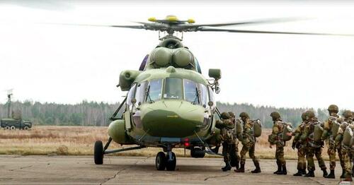 Belarusian Forces Conduct Landing & Assault Drills Near Polish Border
