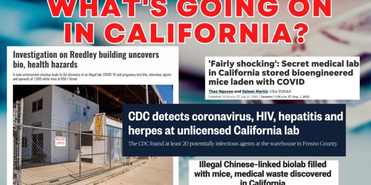 CHINESE "HOUSE of HORRORS" BIO-LAB in CALIFORNIA!