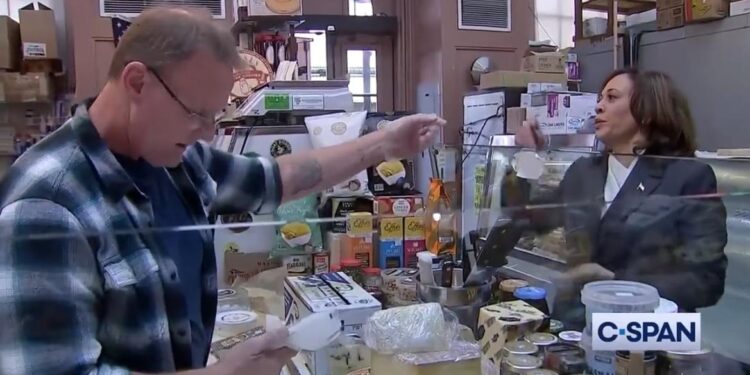 CRINGE: Kamala Harris Marvels Over Caramelized Onions (VIDEO) | The Gateway Pundit