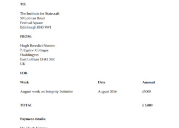 “Credible Open Source Reporting”, the Intelligence Services and Scottish Independence