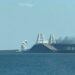 Crimean Bridge Targeted By Pair Of Missiles In Rare Daytime Attack