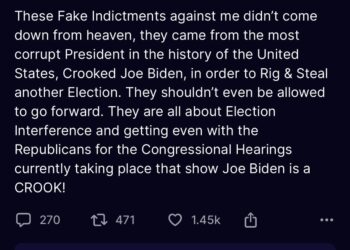 Daniel Baldwin (@baldwin_daniel_): ““These Fake Indictments against me didn’t come down from heaven, they came from the most corrupt President in the history of the United States, Crooked Joe Biden, in order to Rig & Steal another Election.””