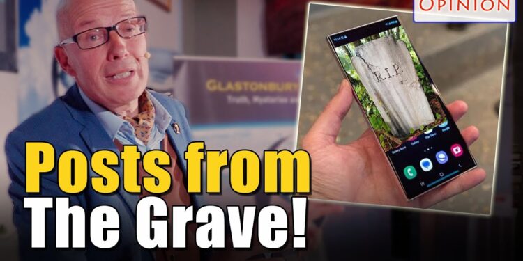 Dead people are still posting!