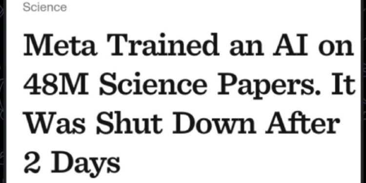 Every time scientists set loose an AI to learn and compute freely with the information available globally on the interne…