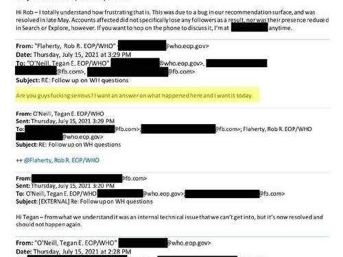 “F-bomb This”: Taibbi On The Biden Administration’s Brutal Censorship Faceplant