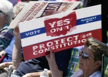 Heavy Turnout As Ohio Constitution Vote Nears Tuesday Finish