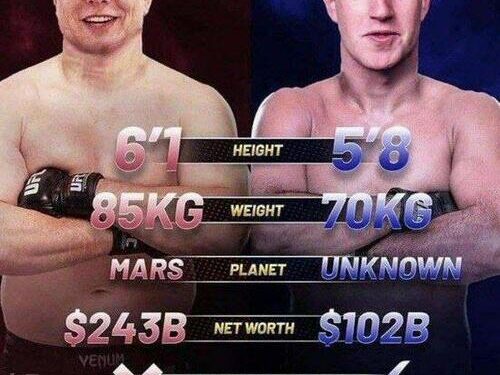 ‘Let’s Get Ready To Rumble!’: Musk Says Cage Fight With Zuckerberg Will Be “Live Streamed” On Twitter X