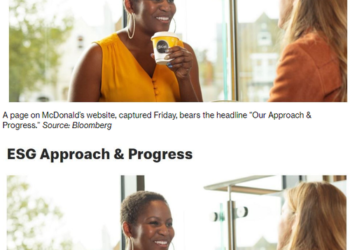 McDonald’s Scrubs Mentions Of “ESG” From Its Website
