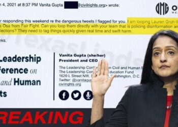 O’Keefe: Biden’s No. 3 DOJ Pick Demanded Twitter Censor Project Veritas’s Undercover Reporting on Illegal Voter Registration in Fulton County | The Gateway Pundit