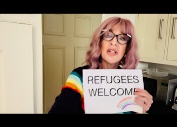 Posho Phoebe. Welcoming illegals to the #BibbyStockholm