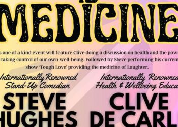 Steve Hughes and Clive de Carle