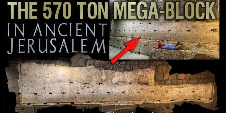 The 570 Ton Mega-Block in Ancient Jerusalem