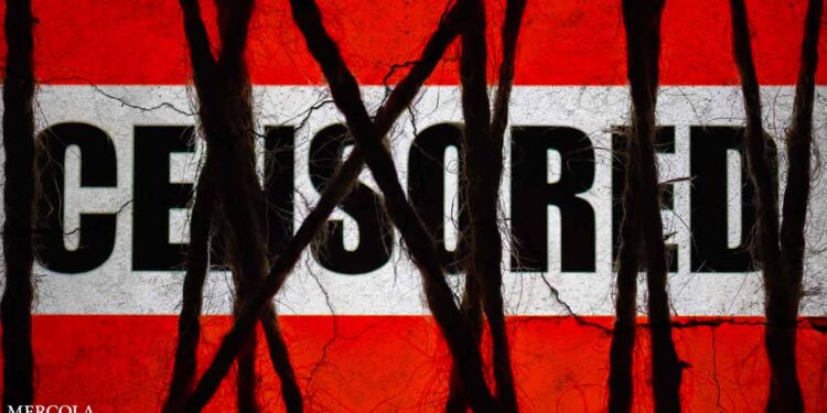 The End of Natural Health News and Freedom of Speech?