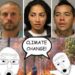 The three criminals at the top were arrested and two were prosecuted for arson on Maui in May 2022. They attempted to se…