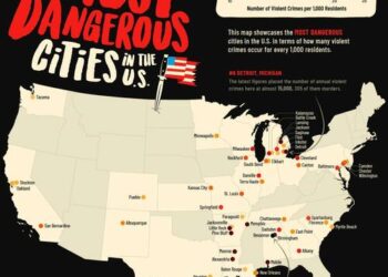 These Are The Most Dangerous Cities In The US