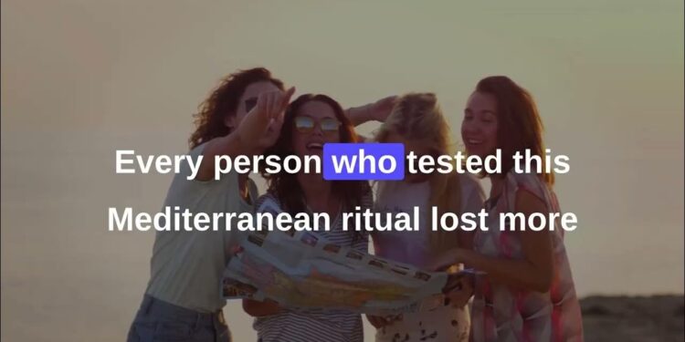 Try This Mediterranean Bedtime Ritual To Dissolve Excess Fat