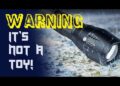 WARNING!!! This Flashlight is not a toy！