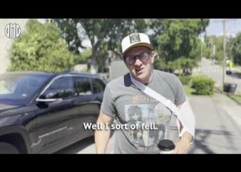 Watch behind-the-scenes of a bandage-wrapped James O'Keefe attempt to expose personal injury lawyers