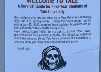 Yale Cop Union Scares New Students With Grim Reaper Crime Flyers