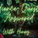 Audience Question Video! With Honey 9-5-23