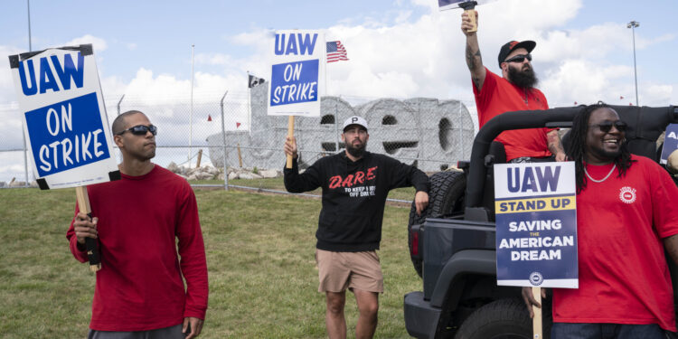 Auto Workers Striking to Save Jobs from Biden’s Green Agenda
