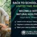 🍎BACK-TO-SCHOOL SAVINGS🍎LIMITED TIME: $1200 OFF!Ever thought about making a positive impact as a Certified Natural Hea…