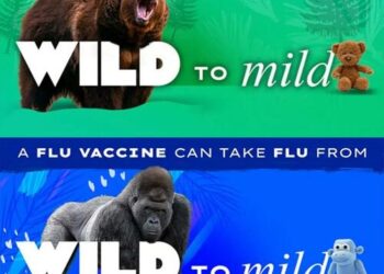 CDC Rolls Out ‘Wild To Mild’ Flu Shot Campaign To Reach Vaccine-Hesitant