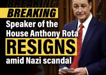 Canadian Speaker of the House takes the fall for Justin Castro.