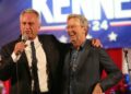 Eric Clapton Helps RFK Jr. Raise $2.2 Million At Los Angeles Fundraiser