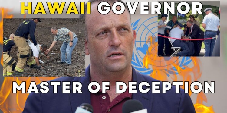 HAWAII GOVERNOR — Are these STAGED ACCIDENTS???