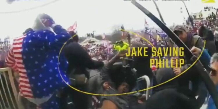 HEROES — MUST SEE VIDEO: US Political Prisoner Jake Lang Describes Saving Philip Anderson’s Life on J6 – This Was After Regime Arrests Philip Earlier this Week after They Nearly Killed Him (VIDEO) | The Gateway Pundit