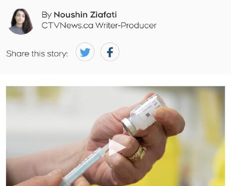 “Health Canada says the vaccine is authorized as a one-dose vaccine for individuals five years of age and older, regardl…