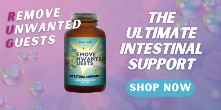 Herbal Parasite Remover. Simple. Easy. Effective. Remove Unwanted Guests (RUG). If you experience headaches, bloating, f…