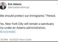 “Idealism Collides With Realism” – Mayor Eric Adams Says Migrant Crisis Will ‘Destroy New York City’