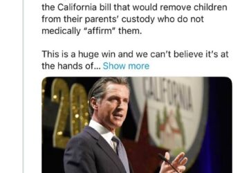 In Reality, the democrats are so far behind Trump that they cannot win even with the rigged elections. Gruesome Newsom i…