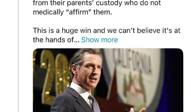 In Reality, the democrats are so far behind Trump that they cannot win even with the rigged elections. Gruesome Newsom i…