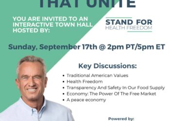 Join Presidential Candidate Robert Kennedy Jr. for an unprecedented digital town hall event where we’ll dive deep into t…
