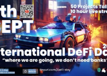 Join us TODAY September 8th, 2023 for International DeFi Day (DeCentralized Finance Day) at 14:00 UTC for a 10-hour-long…