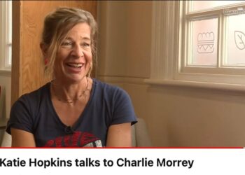 Katie Hopkins: Let me take the slings and arrows. We will prevail. CREDIT Charlie Morrey ENERGY FM