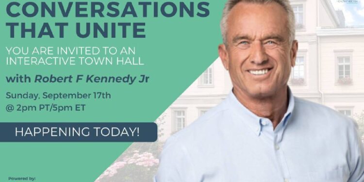 🔥 LIVE TODAY! @2pm PT/ 5pm ET join Presidential candidate Robert F. Kennedy, Jr., where we’ll dive deep into the core i…