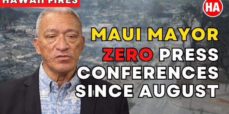 MAUI MAYOR BISSEN IS MISSIN'! (HIDING FROM THE TRUTH??)