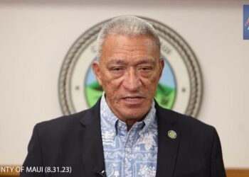MAUI MAYOR READS FROM SCRIPT — STILL NO REMORSE!!