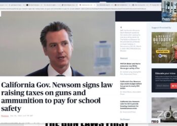 NEWSOM SIGNS STUNNING GUN LAW