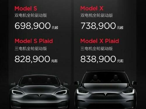 Tesla Cuts Price Of Model S Plaid By 19% In China