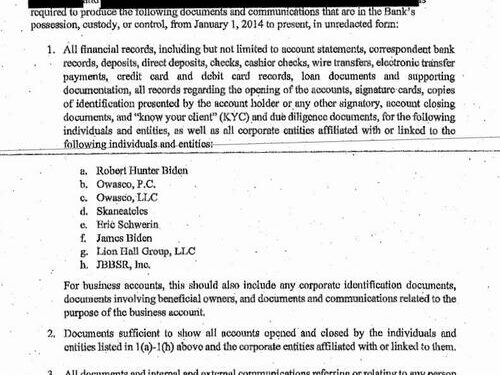 The Biden Impeachment Begins: Beaking Down The Evidence