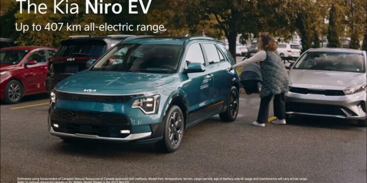 The Kia Niro EV. Now with available Remote Smart Parking Assist.