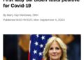 🎪 The September circus begins.   https://www.cnn.com/2023/09/04/politics/jill-biden-covid/index.html
